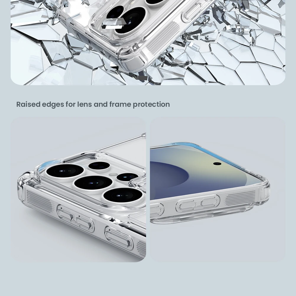 Nillkin For Samsung Galaxy S26 Ultra S24 S25 Plus 5G Case Nature TPU Magnetic Pro Adapt Magsafe Back Cover Protection Phone Case