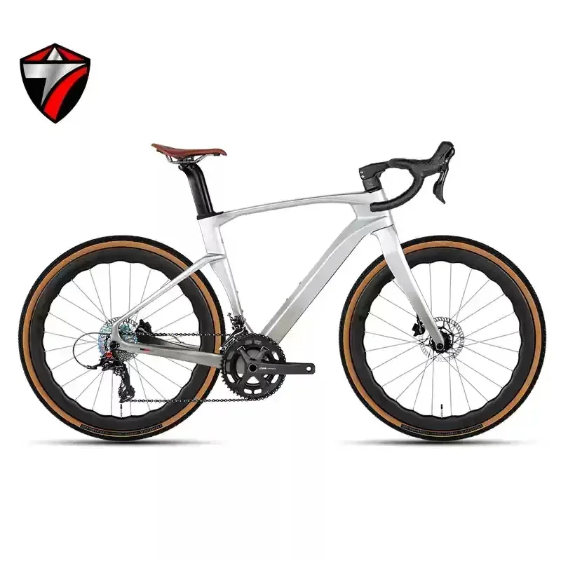 تويتر المجسم اللون الحصى V3 RS-24Speed على الطرق الوعرة الصف T900 ألياف الكربون Bycicle 700*40C قرص هيدروليكي الفرامل الحصى الدراجة #3