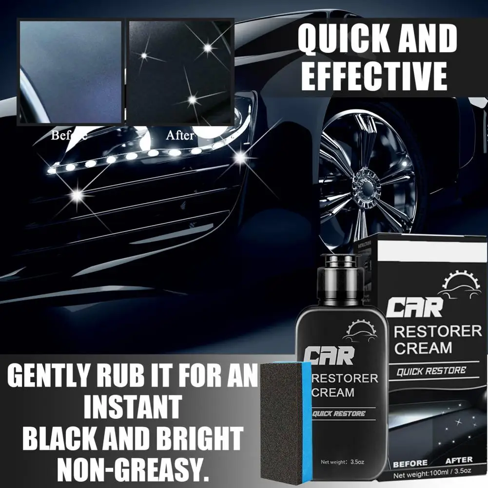 

Car Cleaner Automotive Leather Scratch Repair Balm Eco-friendly Restorer Cream Multifunctional Car Leather Recoloring Solution