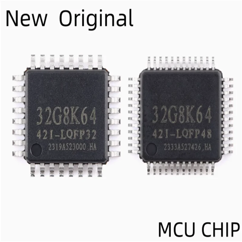 

xkss New Original 5pcs STC32G8K64-42I-LQFP32 STC32G8K64-42I-LQFP48 32-bit 8051 MCU microprocessor chip