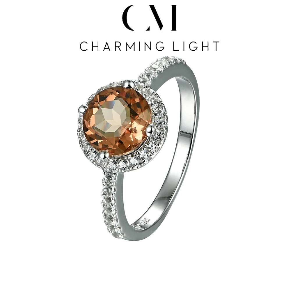

CHARMING Fashion 2.0 Carats Zultanite Color Changed Stone Created Diaspore 925 Sterling Silver Personality Fine Jewelry New 2025