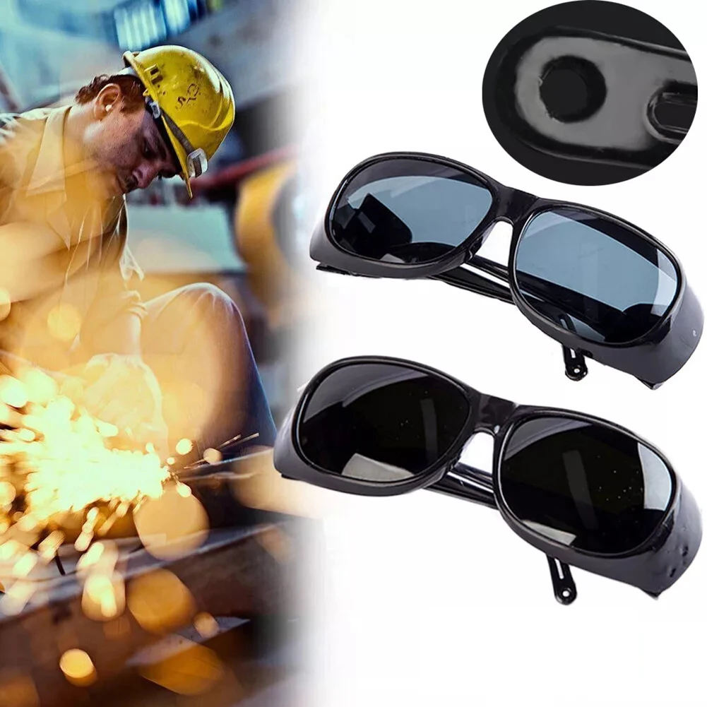 

1pc Automatic Auto Darkening Safety Polycarbonate Wides Temples Design Windproof Impactproof Windproof Light Brightness