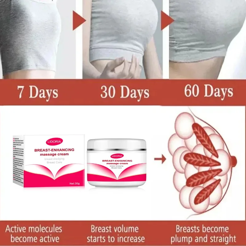 

30g Butt Breast Plump Growth Massage Boobs Bigger Breast Enlargement Cream Chest Lift Firm Enhancer Gel for Women Ladies Health