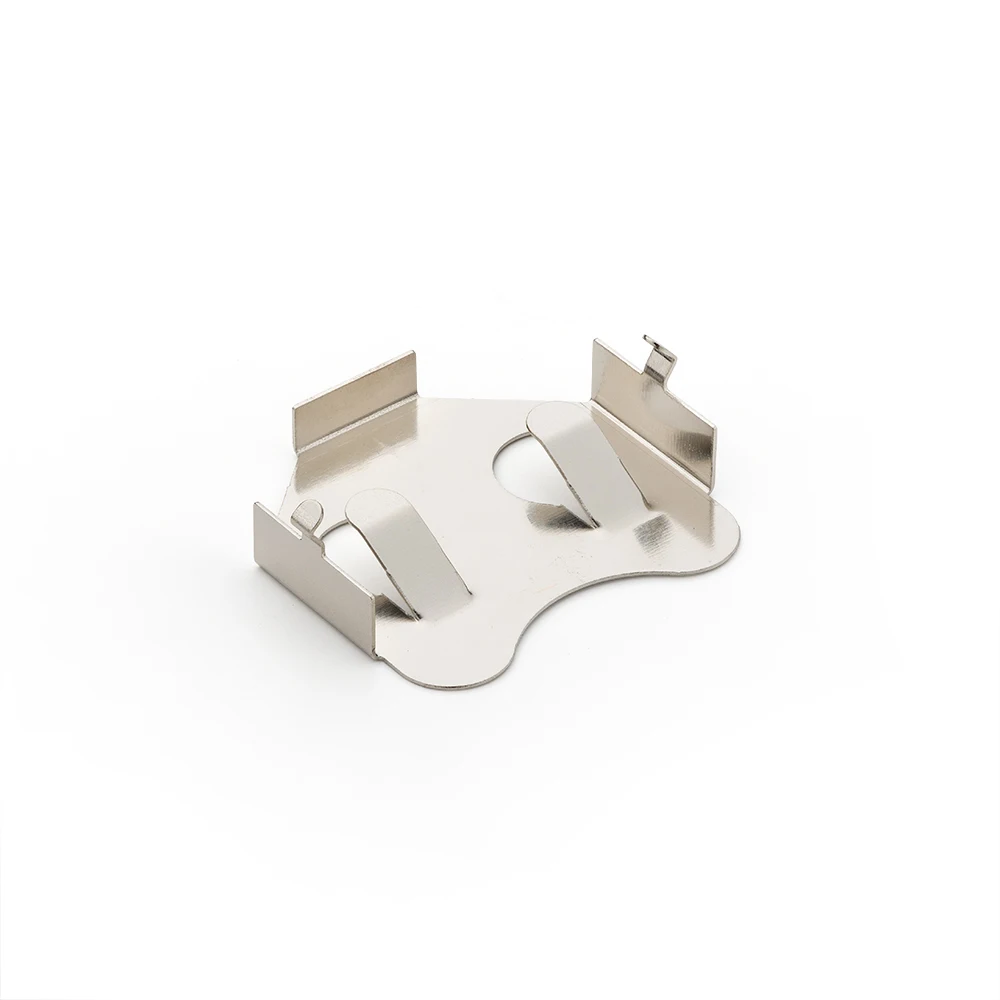 Precision Stamping CR2032 Battery Clip THM CR2025, CR2032 Battery Holder CCR-2003-NI