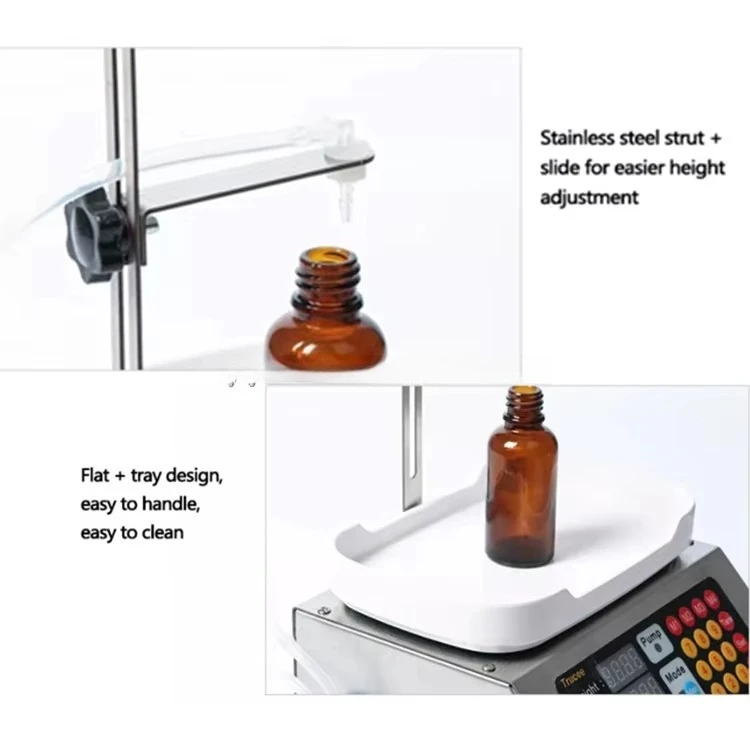 Weighing and filling machine Small bottle essential oil glycerin perfume Semi-automatic sub-bottle filling machine