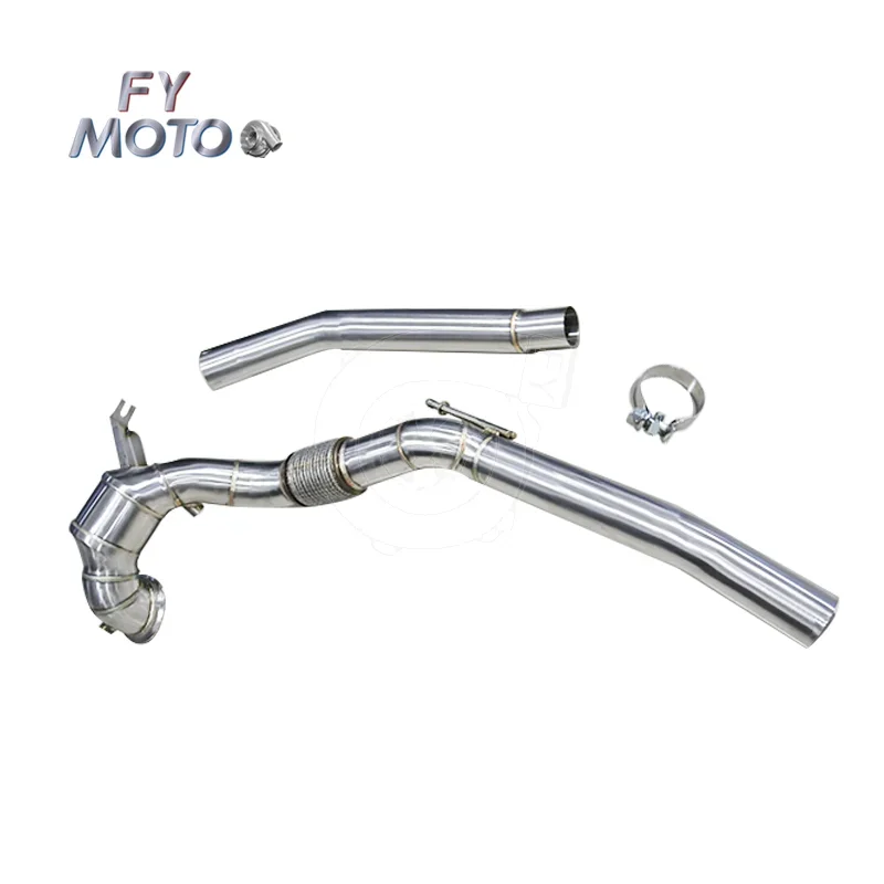 Exhaust Catted Downpipe for Volksw agen GOLF 8R 2020+ with OPF