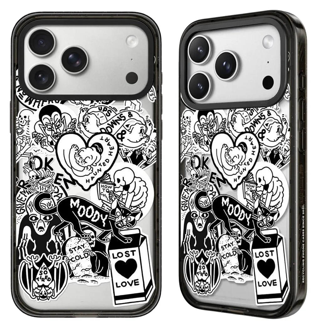

Lost Love Acrylic Border Magnetic Cover for IPhone 12 13 14 15 16 17 Pro Max Case for IPhone 17 Air