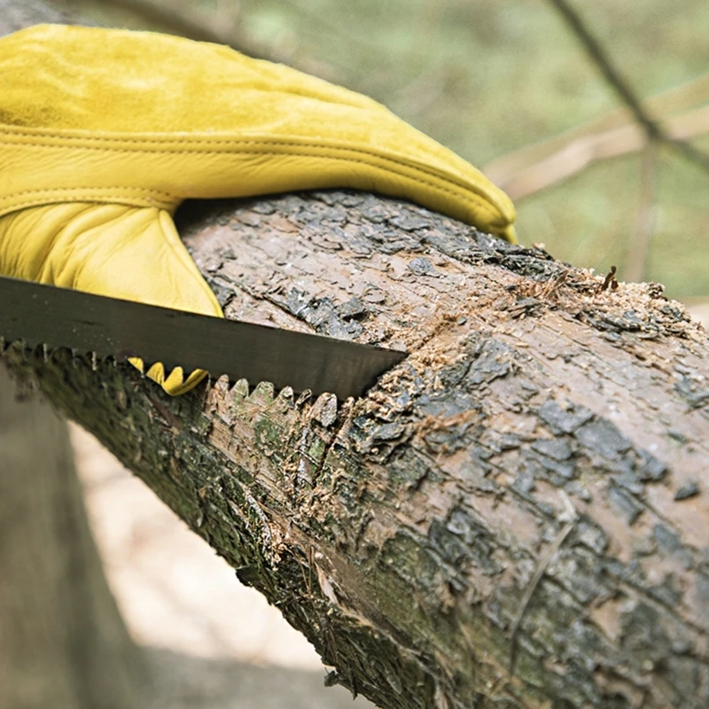 GJ Versatile Field Steel Saw for Camping and Hiking Efficient Cutting in Any Outdoor Situation