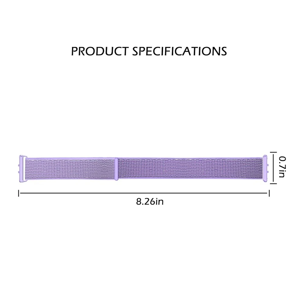 حزام نايلون متوافق مع Samsung Galaxy FIT3، أحزمة اللياقة البدنية الرياضية لهاتف Samsung Galaxy FIT 3 للنساء والرجال