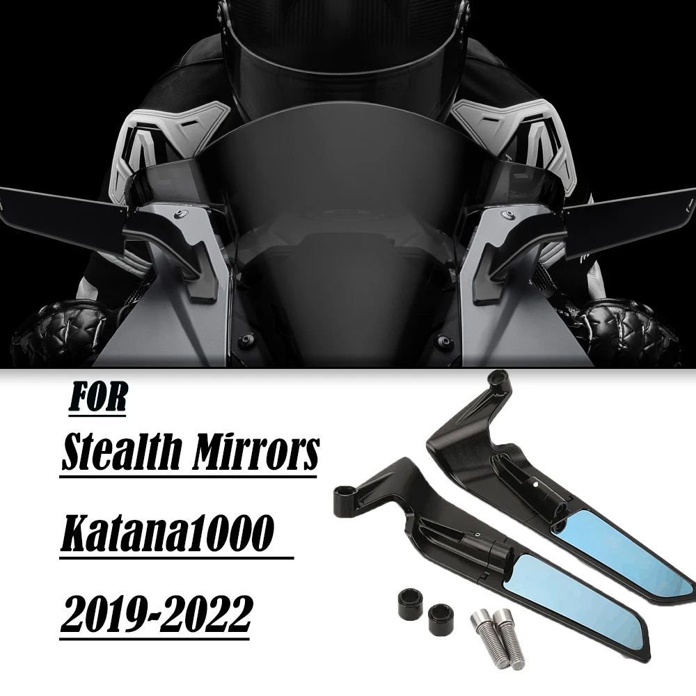 

Katana 1000 Accessories Stealth Mirrors Motorcycle Adjustable Mirror Sports Winglets for Suzuki Katana1000 2019 - 2022