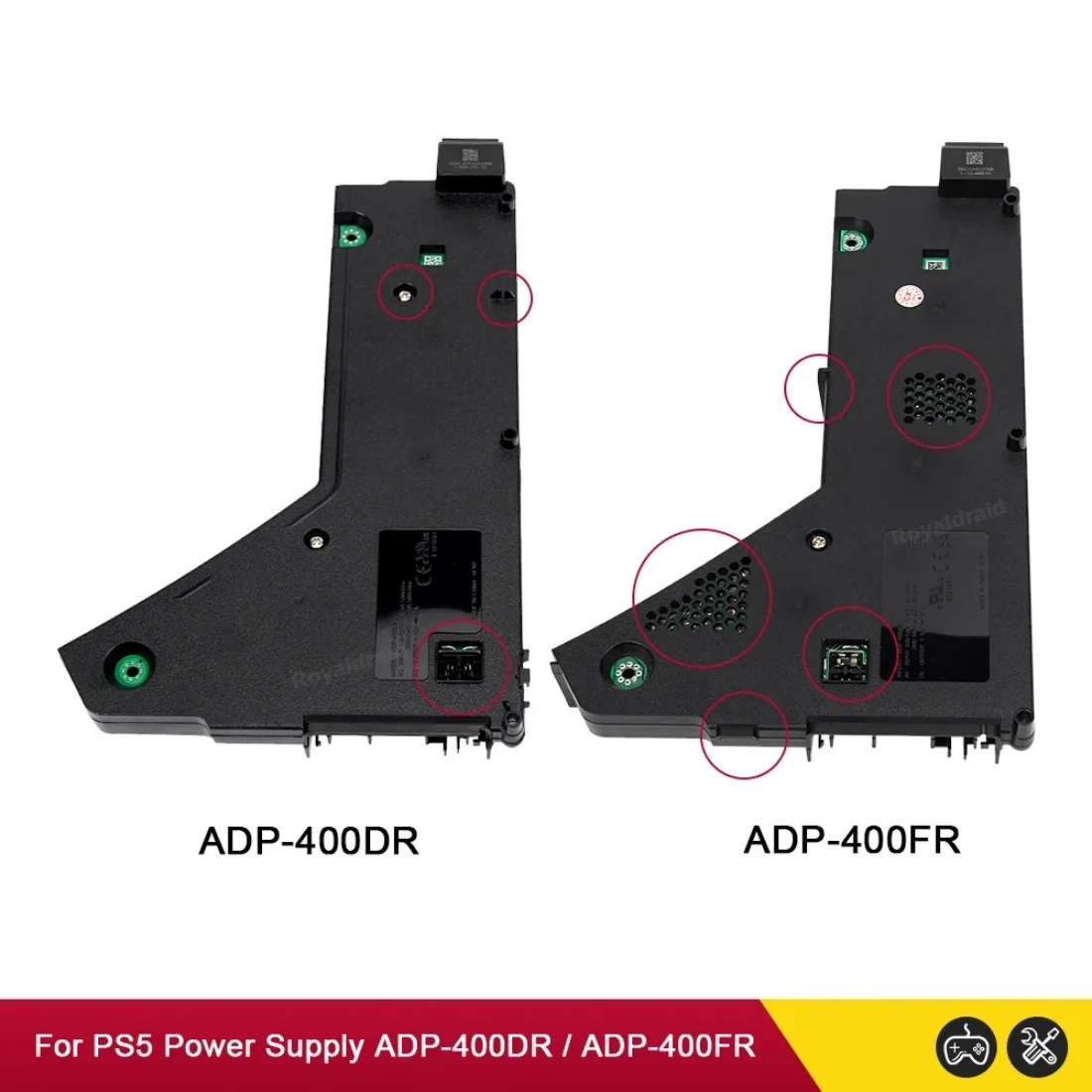 Original Host Internal AC Adapter ADP-400DR 400ER ADP-400FR ADP-400GR for PS5 Console Power Supply CFI-1215 100-127V/200-240V