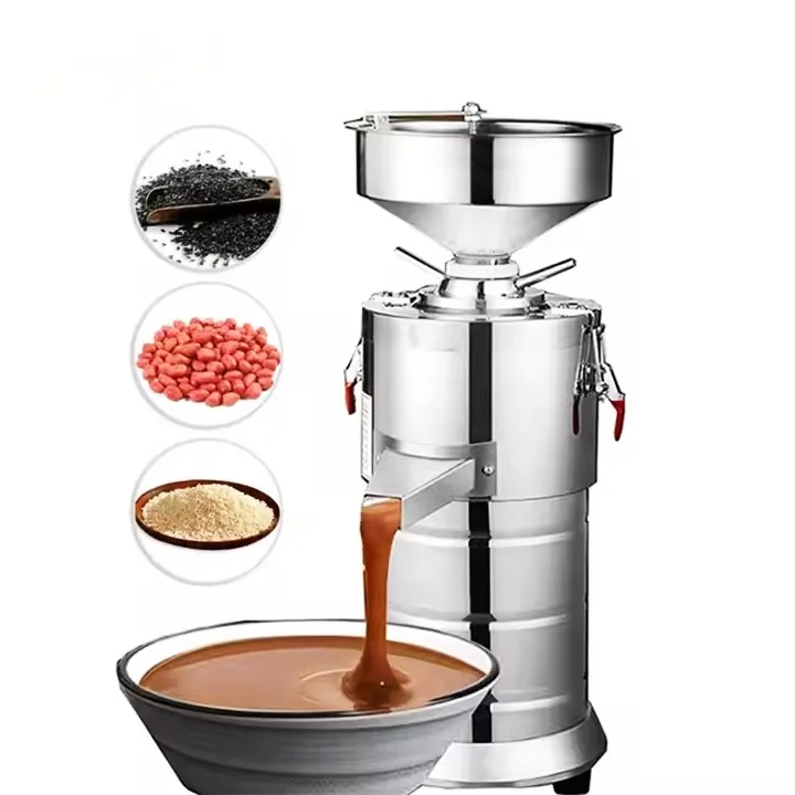 Small Commercial Peanut Butter Making Machine Automatic Nut Almond Butter Grinder Machine Peanut Butter Maker