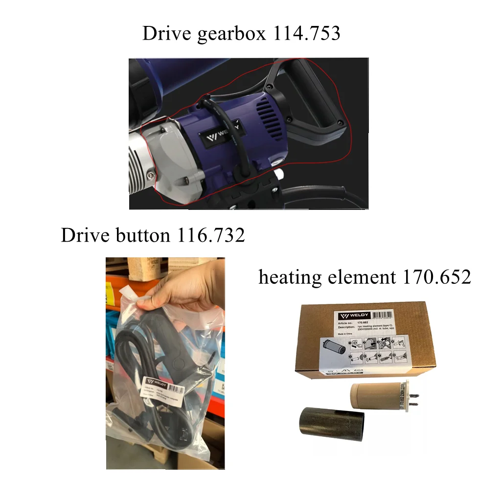 Link para acessórios de extrusora Weldy