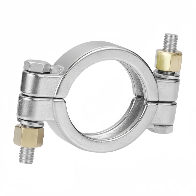 1.5/2/2.5/3inch Sanitary High Pressure Tri Clamp Stainless Steel 304 Middle Type Ferrule Flange For Homebrewing Distillation
