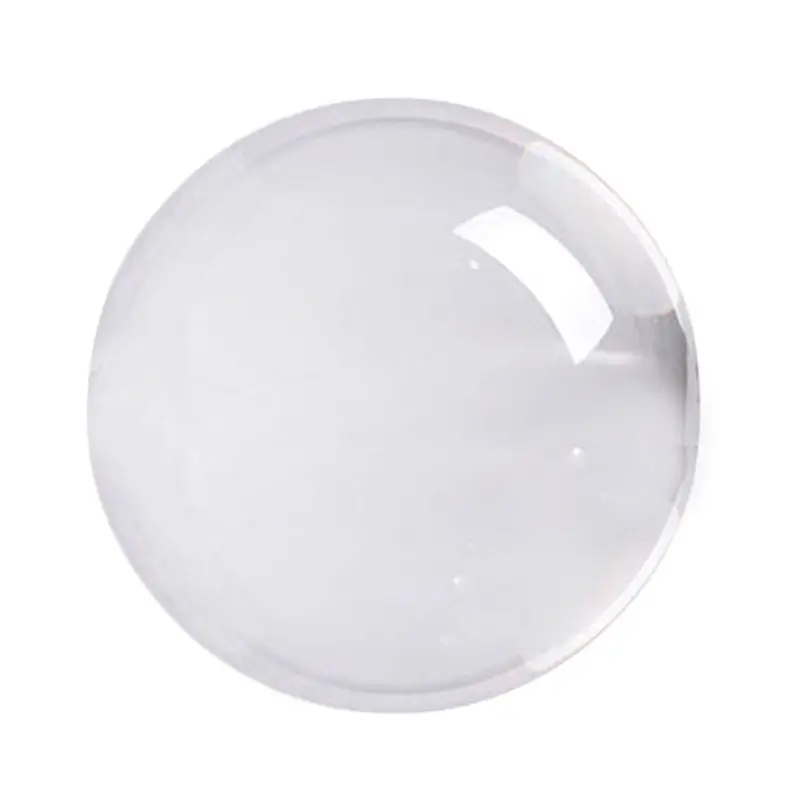 Utility Design 2X Transparent Color Glass Crystal Ball Healing Sphere Photography Props Ball Decor 40Mm