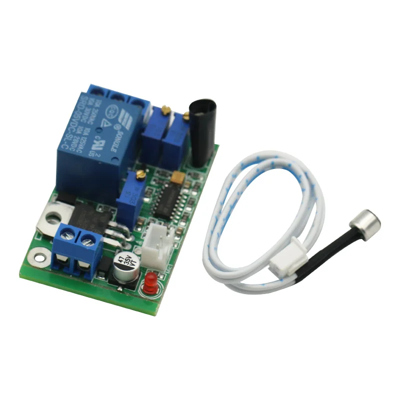 1PCS DC 7V-24V Sound Sensor Light Sensor Control Delay Switch Relay Module Delay 3S-60S Adjustable