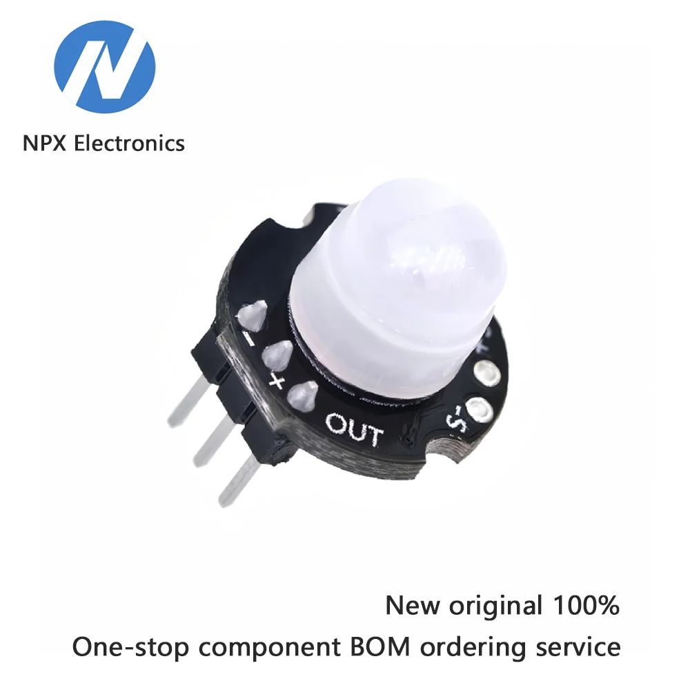 Miniature SR602 Human Body Sensing Module - Thermoluminescent Human Body Infrared Sensor Probe Switch - High Sensitivity