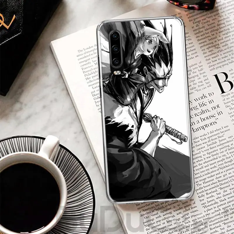 Bleach Zaraki Kenpachi Cover For Huawei P30 P40 P10 P20 Lite Phone Case Mate 20 10 Pro Y5 Y6 Y7 Y9S Print Customized Coque Funda