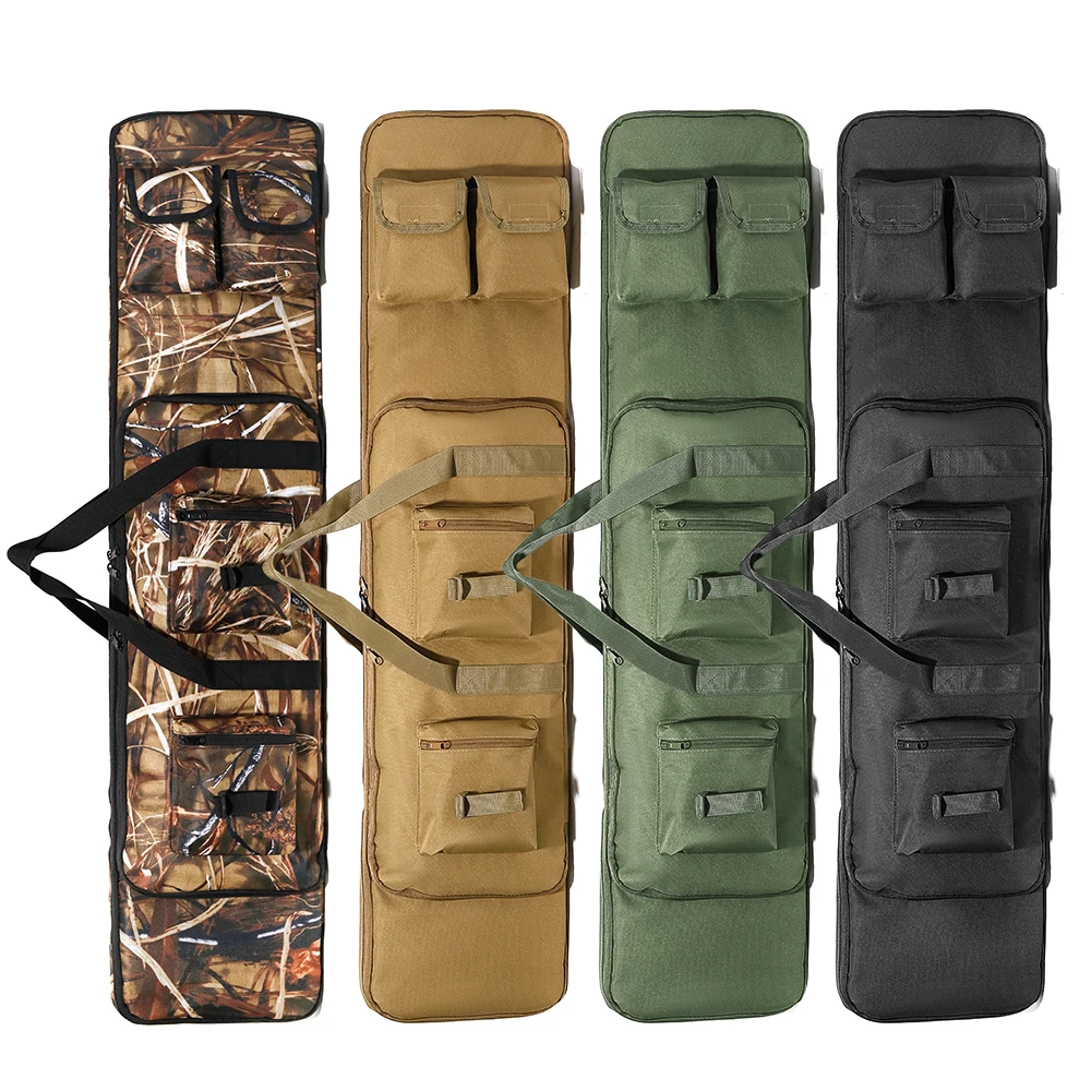 94cm 120cm Double Long Gun Bag Soft Rifle Case Rifle Backpack Shooting Carry Shoulder Bags for Hunting Accesories