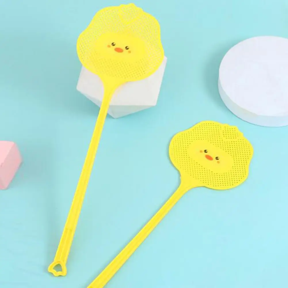 Controle de mosca eficaz Long Handle Fly Swatter Fly Swat Shatter, Flapper, Insect Killer para interior, 2pcs