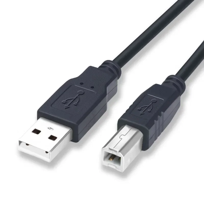 Kabel męski USB 2.0 A do B do kabla Canon Brother Samsung Hp Epson przewód drukarki 1m 1.5m