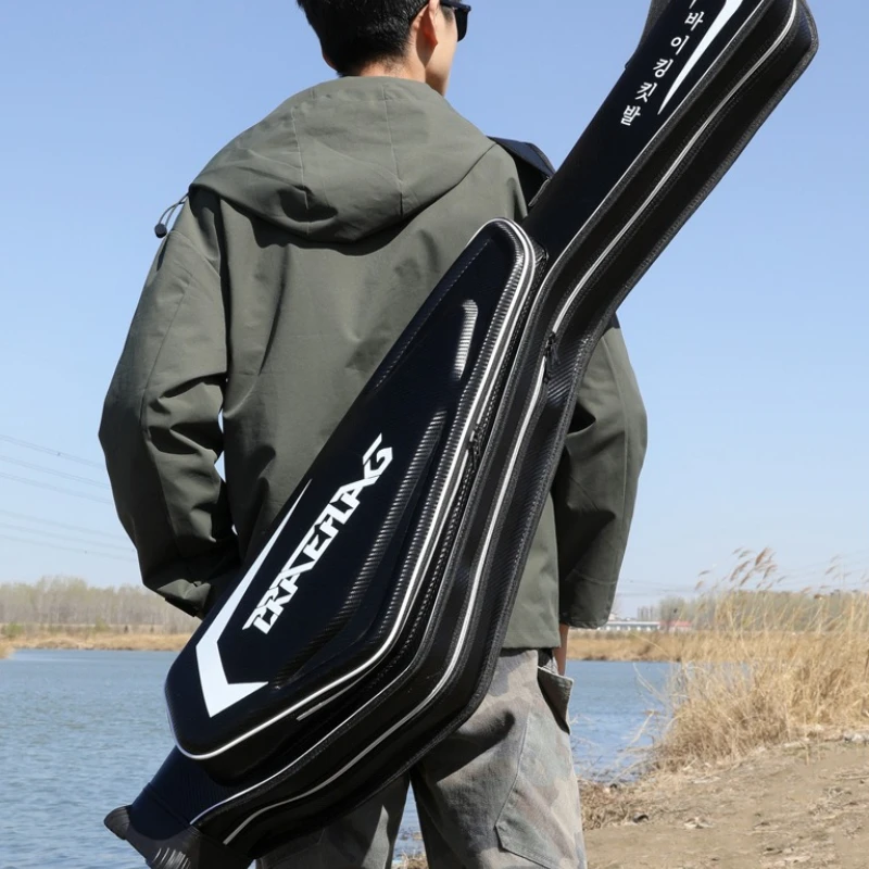 Thickened Lure Fishing Bag Fishing Accessories Waterproof Large Capacity Fish Rod Storage Bag Portable Tackle Tool Pole Bags