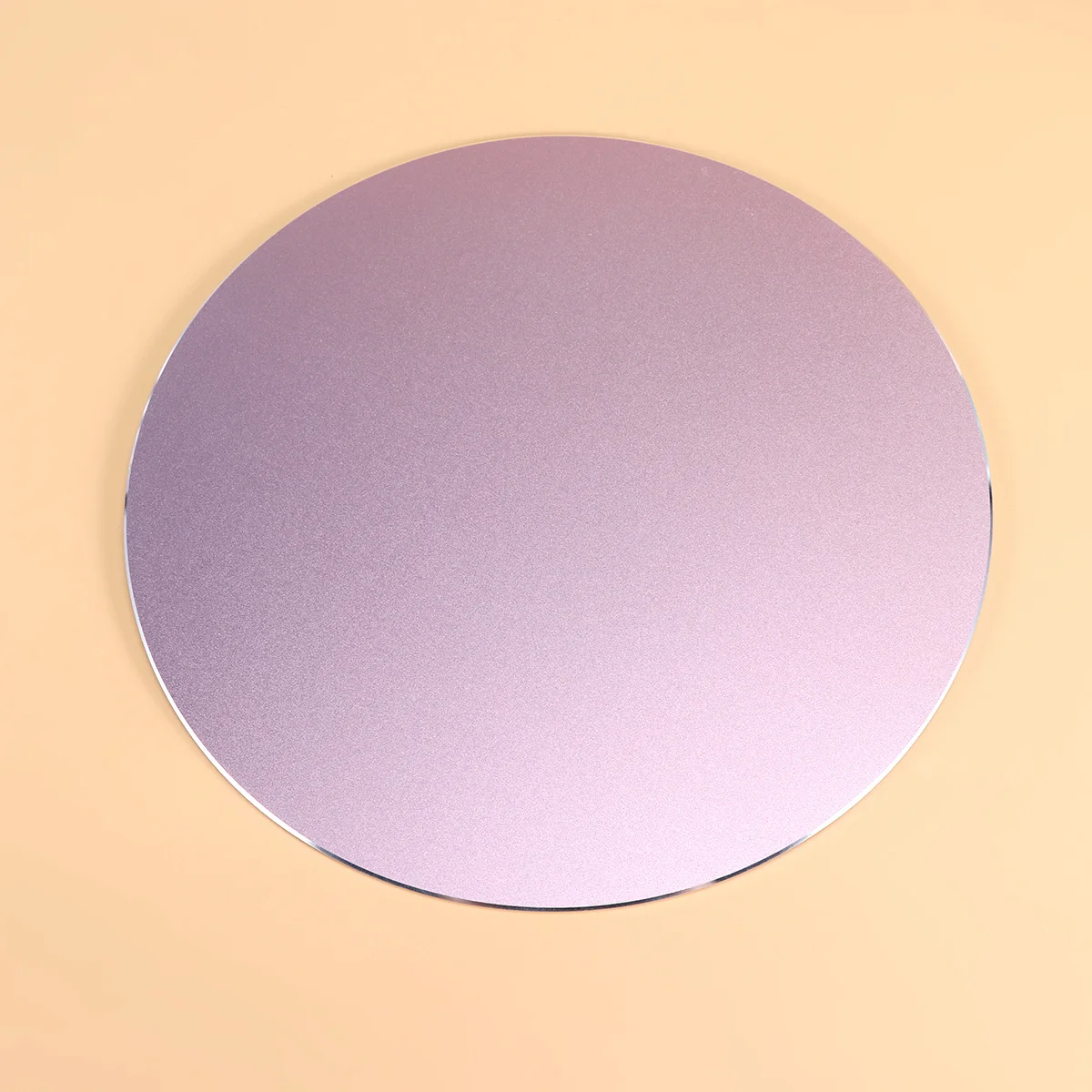 

Aluminum Round Mouse Pad 200x200mm Metal Mouse Mat Anti-Slip Base for Desktop Computer Laptop Gaming Work Metal Mice Mat