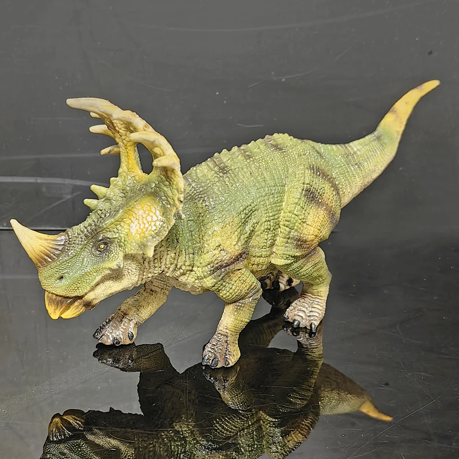 Children's simulation solid dinosaur model, Chinese ceratopsian, boys' birthday and New Year gifts