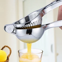 Stainless Steel Lemon Squeezer Manual Citrus Orange Juicer Hand Press Portable Fruit Tool Gadget Solid and Durable