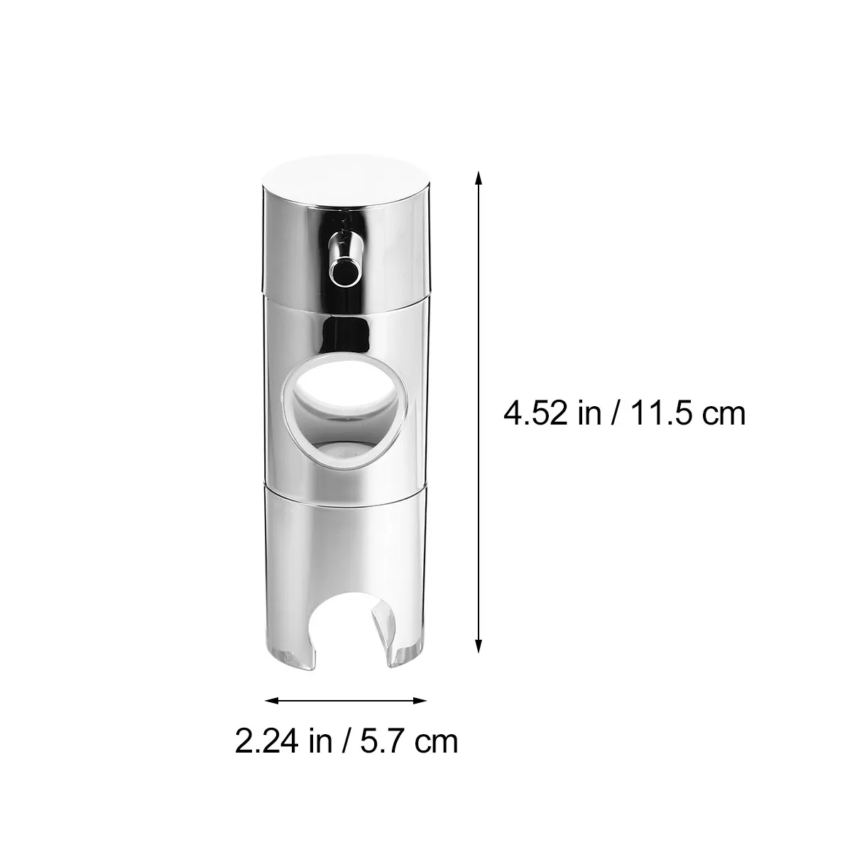 Shower Head Holder Adjustable Rustproof Universal Bracket 360 Rotation Slider Clamp Bathroom Accessories Shower Head Holder