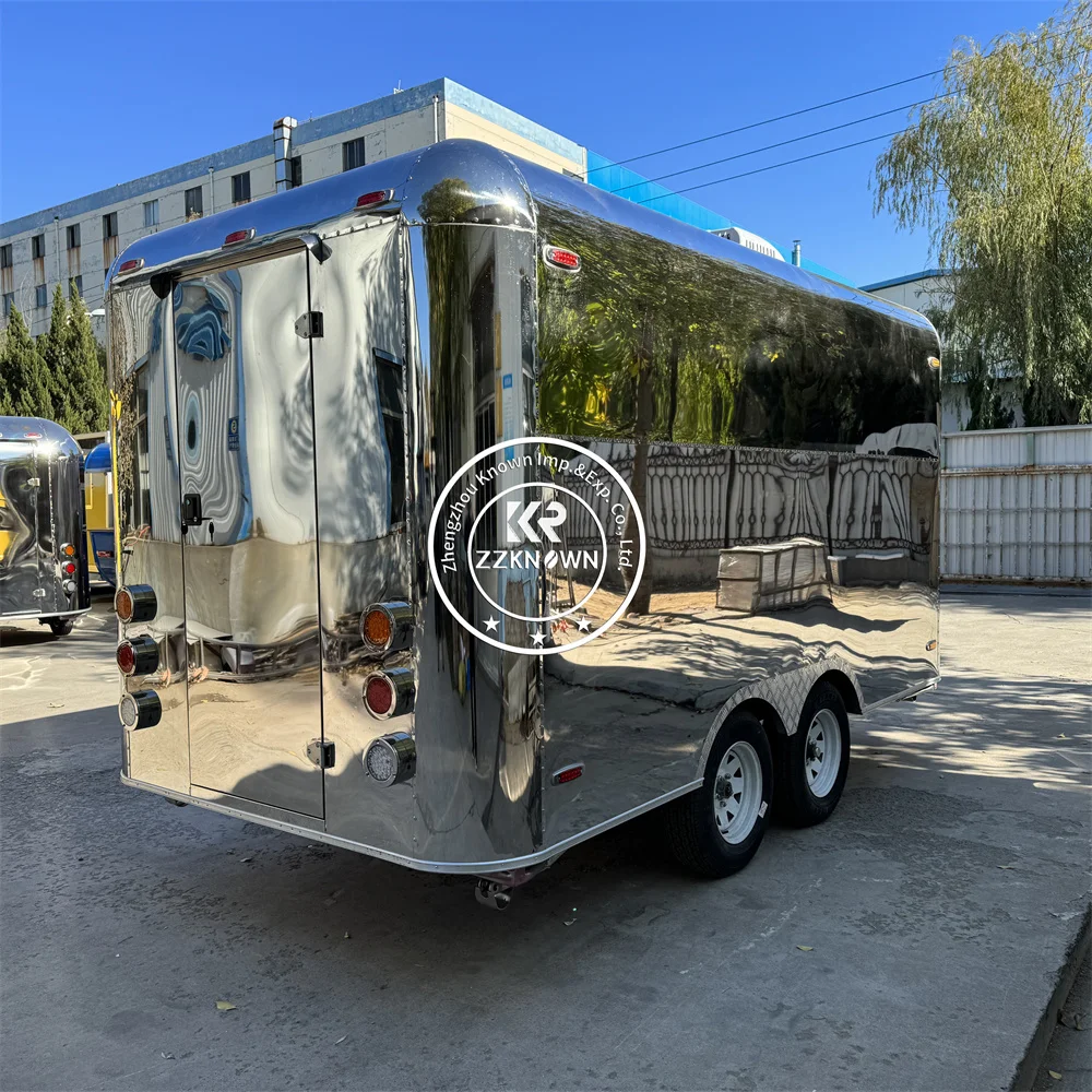 Mobile Custom Coffee Juice Truck Festival Food Trailer  Street Catering Night Market Outdoor Food Truck For Sale
