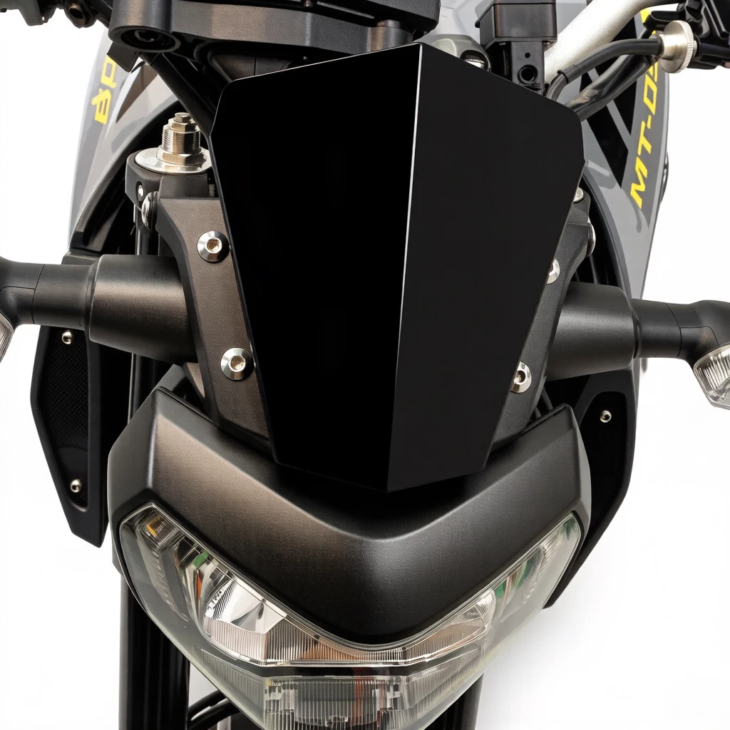 

Motorcycle Windshield Windscreen Wind Shield Deflector Fairing Cover Front Windshield For Yamaha MT09 FZ09 2014-2016 MT-09 FZ-09