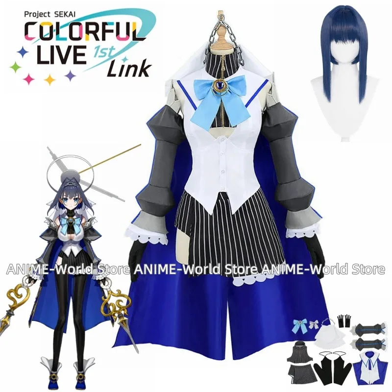 أزياء Vtuber Hololive EN Ouro Kronii التأثيرية فساتين الرسوم المتحركة لعيد الميلاد والهالوين