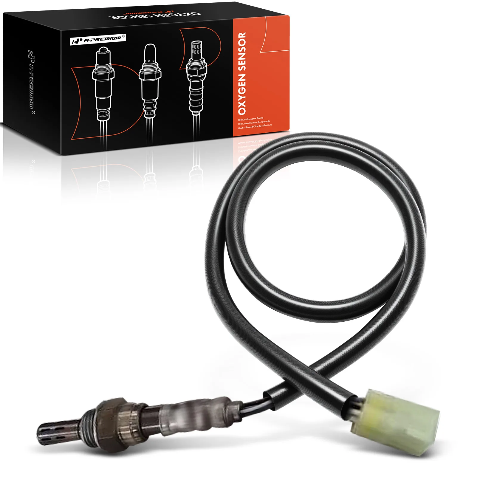 A-Premium O2 Oxygen Sensor with 4-Blades Rectangle for Yamaha FJ-09 2015-2017