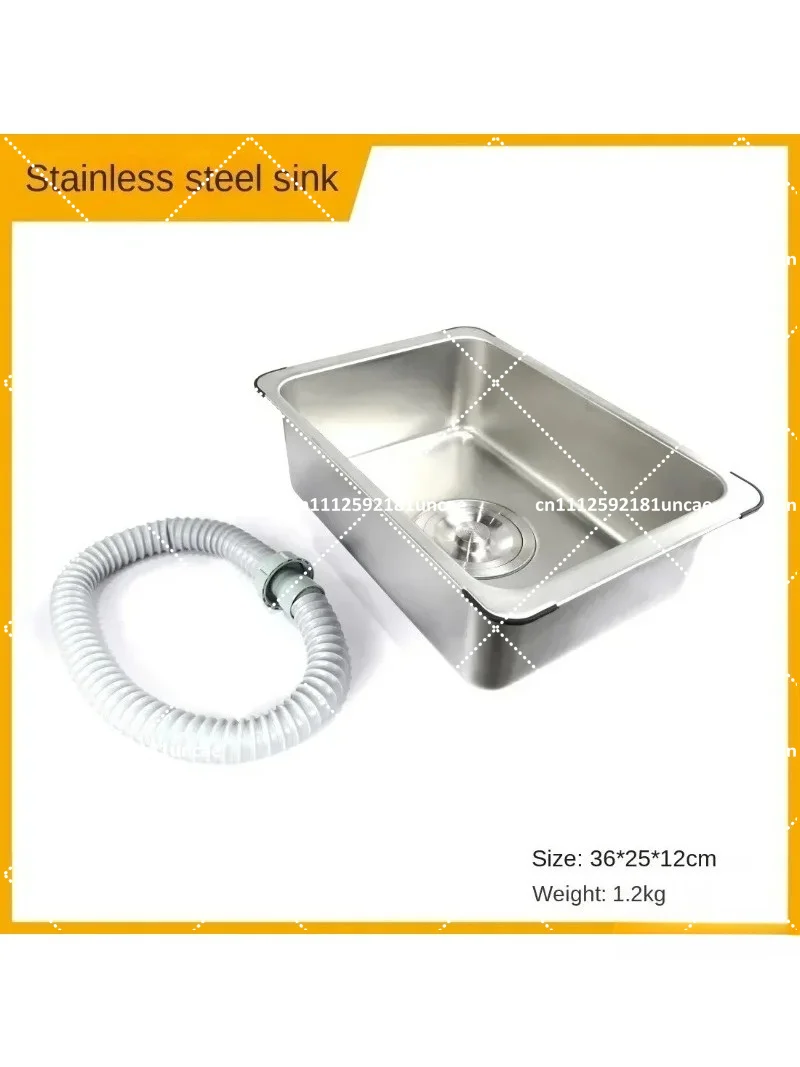 Outdoor Camping Table Kitchen Sink Module with Faucet Washing Basin for Camping Cooking