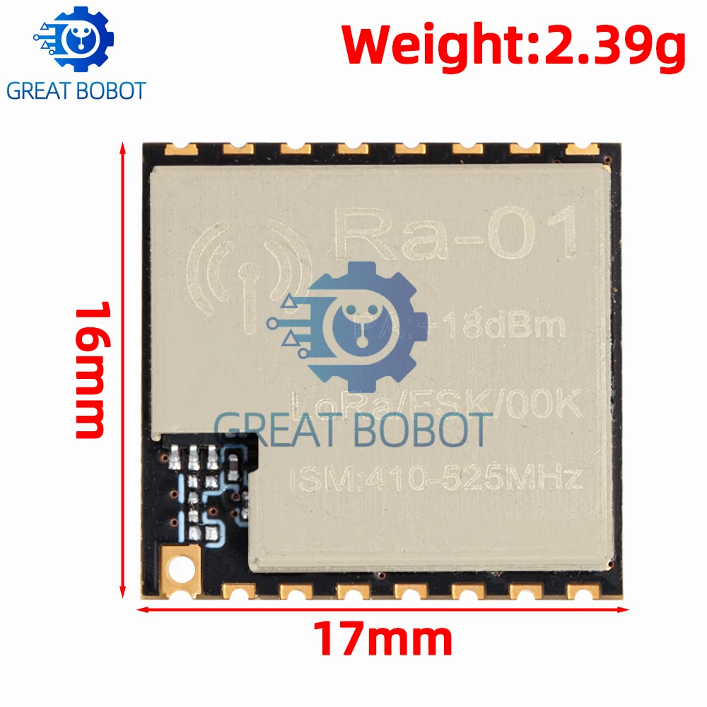 Ra-01 RA-02 LoRa SX1278 433Mhz Wireless Spread Spectrum Transmission Module Most Distant 10KM For arduino