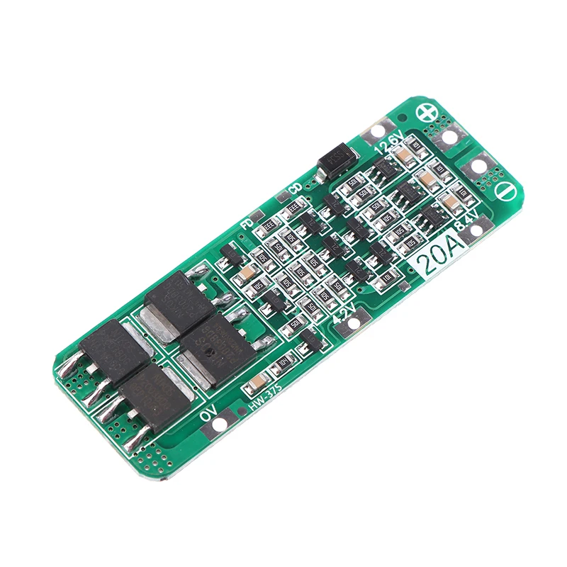 1PCS 3S 20A Li-ion Lithium Battery 18650 Charger PCB BMS Protection Board 11.1V 12V 12.6V Cell 59x20x3.4MM Module