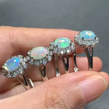 8 最佳銷售 火蛋白石戒指 - №7