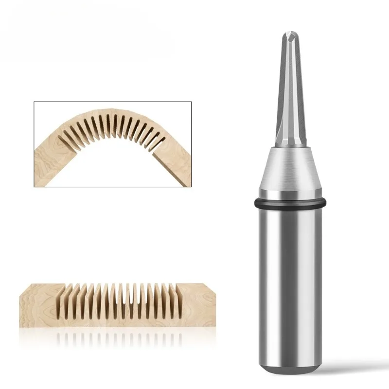 

1PC 1/2" 12MM Shank Milling Cutter Wood Carving TCT Taper Bottom Round Router Bit Bottom Engraving Cutter Woodwor Engraving