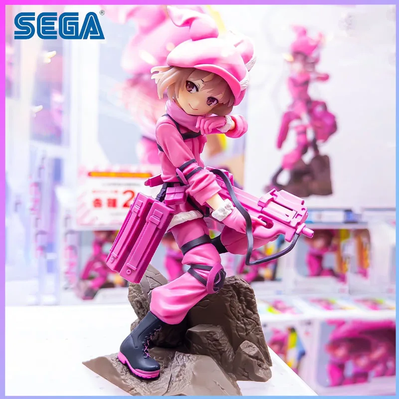 

SEGA В наличии Sword Art Online Alternative Gun Gale Online Season 2 Luminasta Llenn в наличии, оригинальный гаражный набор для сборки модели