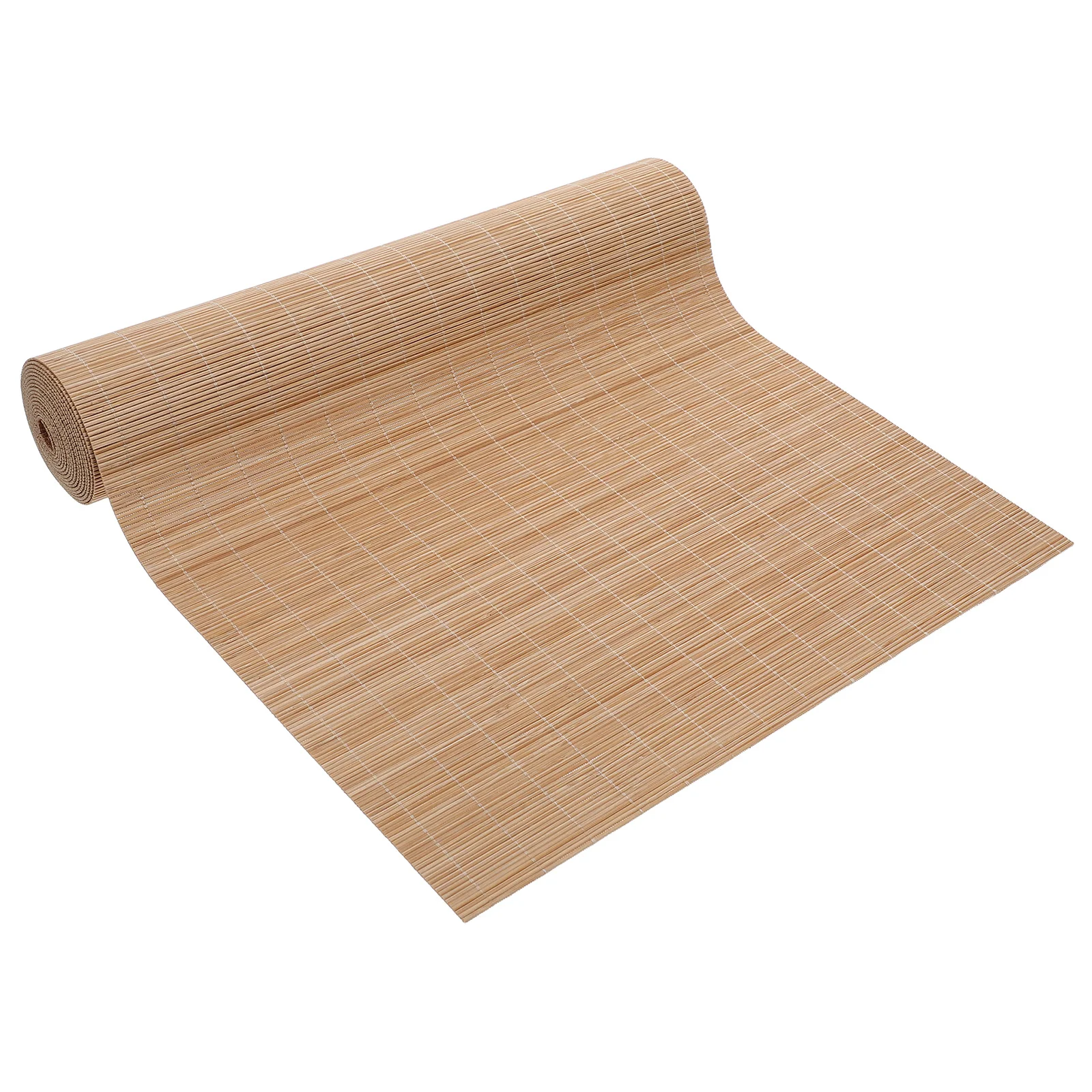 

Wide Cuttable Bamboo Table Runner Polished Smooth Surface Heat Resistant Table Decoration for Dining Kitchen Parties