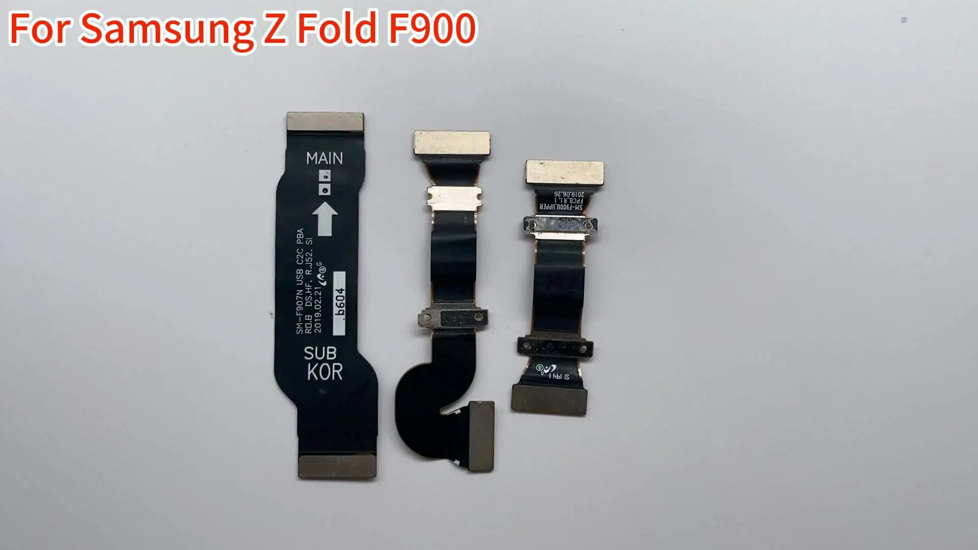 Motherboard Connector LCD Display Cable For Samsung Z Fold 2 3 4 5 F916 F936 F946 F900 Spin Axis Flex Cable