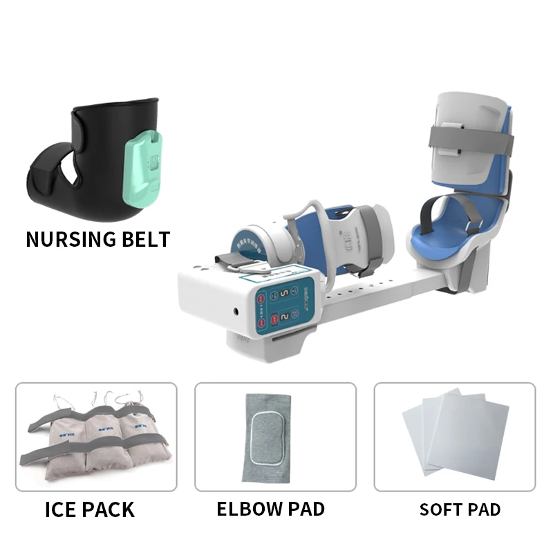 Elbow and wrist joint rehabilitation trainer for arm fracture surgery, internal and external rotation of forearm, left and right