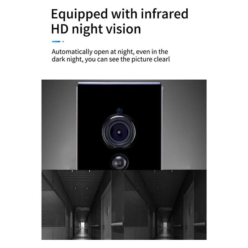 【Disponibile】Tuya Smart Home Campanello Telecamera Impermeabile Wifi Video Citofono 1080P Protezione di sicurezza esterna Audio bidirezionale US PLU