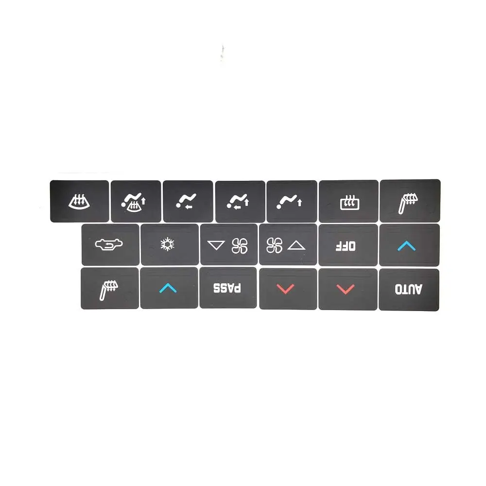 1Set A/C Climate Control Button Repair Decal Sticker For Buick Lacrosse 2005-2009