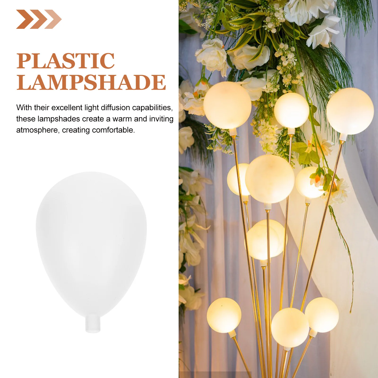 

Plastic Lamp Cover Replacement Lampshade for Floor Light Small Shade Decorative Lamp Accessory Stylish and Warm Diffusion Light