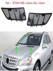 OE; A1648804305 A1648804405 For Benz Engine Hood Grille Cover Ventilation Net W164  GL350 GL450 GL500 W164 ML320 ML350 ML400