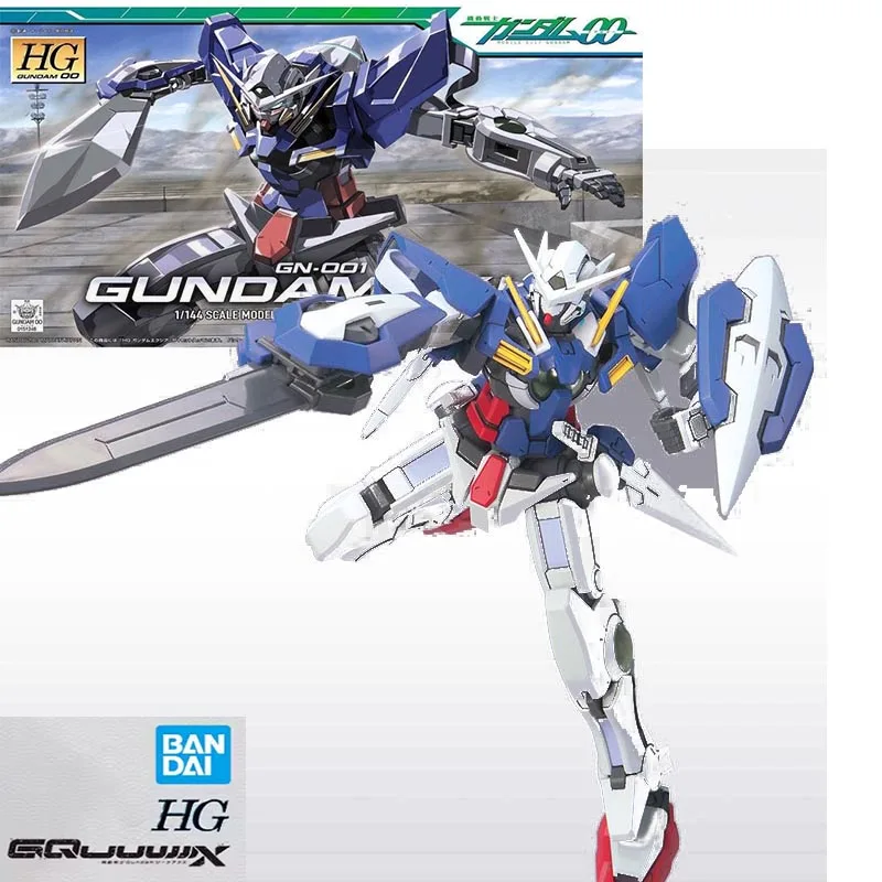

Spot Bandai HG 1/144 Neng Angel 00GN-001EXIA Anime Character Assembly Model Collection Toy Boy Gift