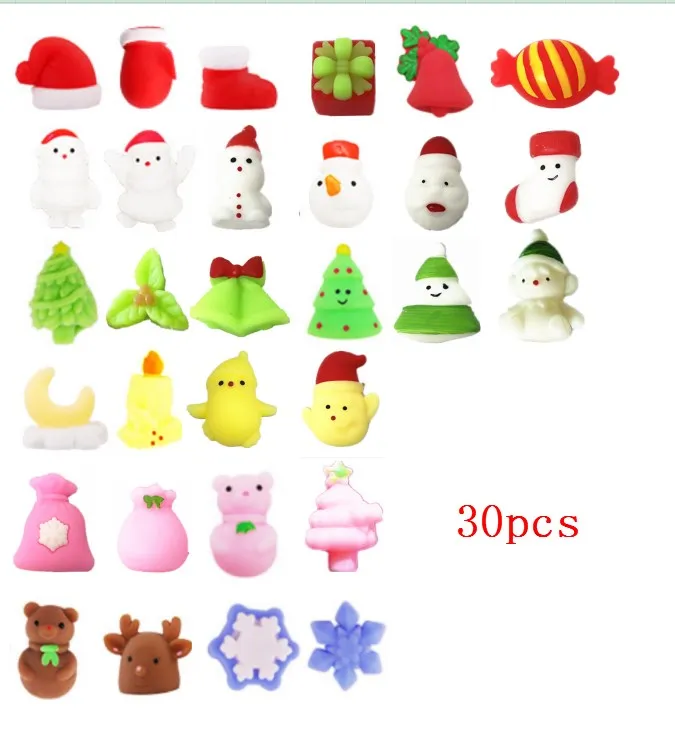 Kawaii Zappeln Spielzeug Packung Weichen Squishy Squeeze Spielzeug für Anti Stress Cartoon Tier für Kinder Erwachsene Lindert Angst Weihnachten Geschenk