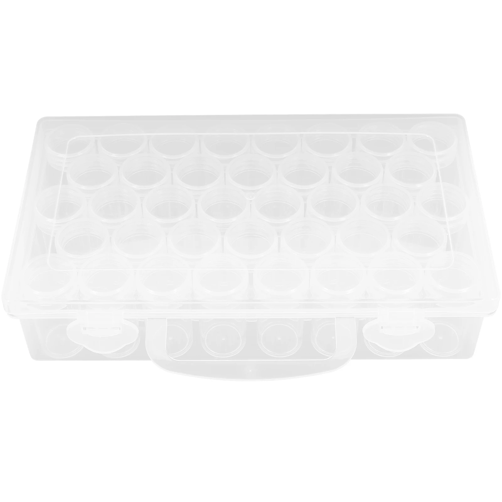 

Transparent 38 Compartments Beads Storage Box ganizer for Small Parts Containers Craft Supplies Snack Container Gardening Tool